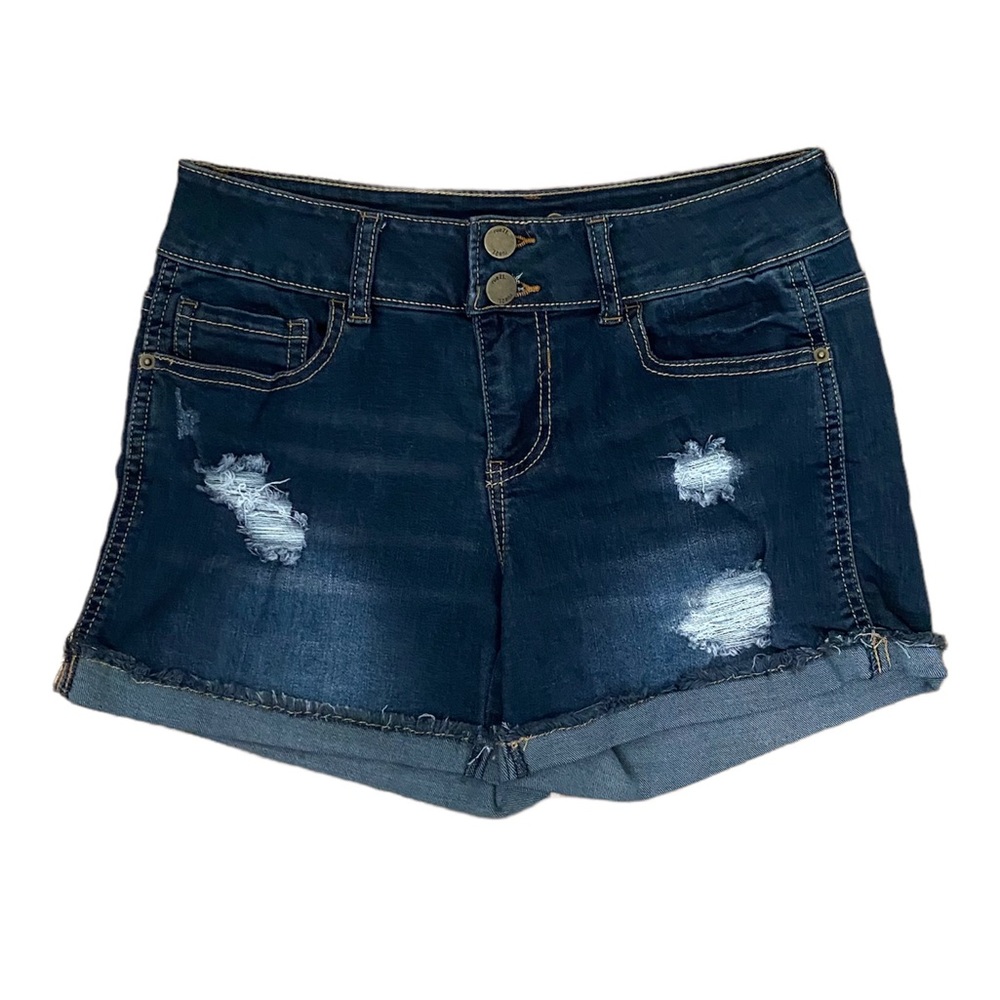 Rue 21 Distressed Denim Shorts 4